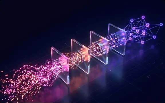 Securelytix architecture visualization showing secure data flowing through vault layers